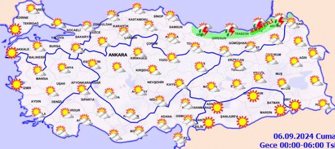 Doğu Karadeniz’de 5 il için kuvvetli sağanak uyarısı: Sel ve heyelan riskine dikkat! 29